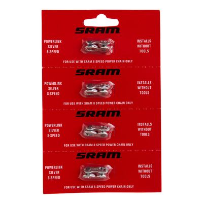 Spojka řetězu SRAM PowerLink Silver 8rychlostní (4 ks)