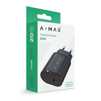 Aligator chytrá nabíječka A-MAX Power Delivery 20W USB-C, bílá