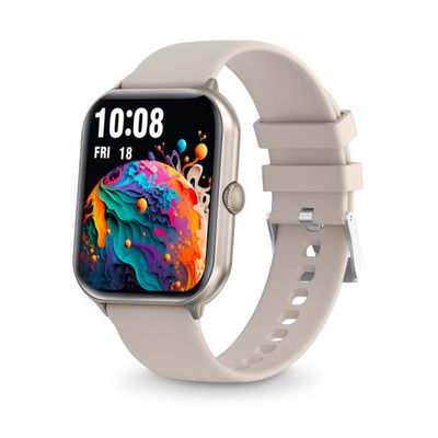 Chytré hodinky ALIGATOR Watch GO, hvězdně stříbrné