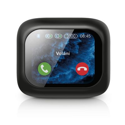 Bluetooth sluchátka Aligator Pods LCD + ANC, černá