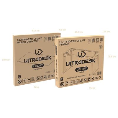 ULTRADESK Uplift černý