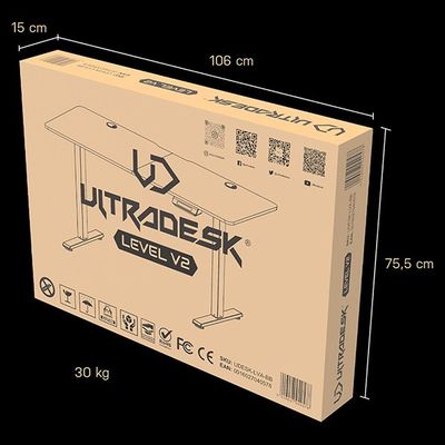 ULTRADESK Level V2 bílý