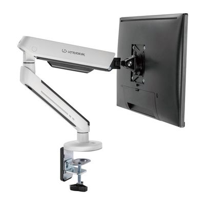 Ultradesk Offshoot Single polohovatelný držák pro monitor, bílý