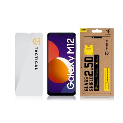 Tactical Glass Shield 2.5D sklo pro Samsung Galaxy M12/A32 5G/A12/A02s Clear