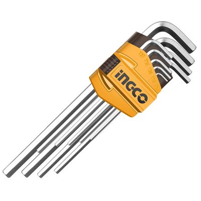 Ingco HHK11091 Klíč imbus sada 9ks CrV 1,5-10mm