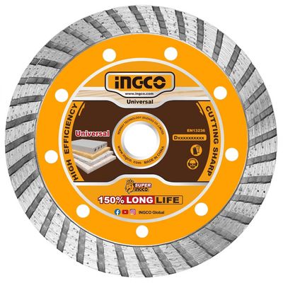 Ingco DMD031151 Kotouč řezný, diamantový lamelový 115x1