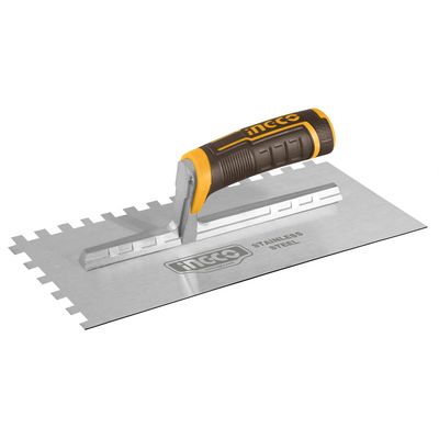 Ingco HPTT28138 Hladítko zednické 280x130mm zub 10