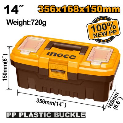 Ingco PBX1401 Kufr na nářadí 14, 356x168x150 mm