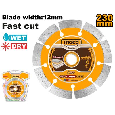 Ingco DMD0123013 Kotouč řezný diamantový 230mm