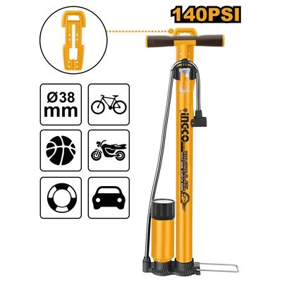 Ingco MPP3811 Pumpa na kolo s manometrem 38x500mm