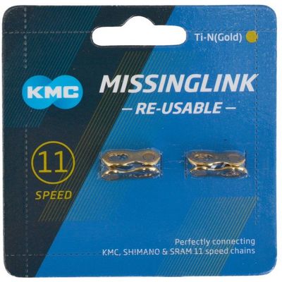 Spojka řetězu KMC X11 Ti-N rychlostí - 2ks
