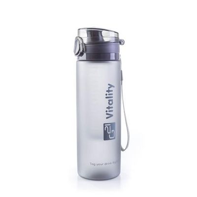 G21 Láhev na smoothie/juice, 600 ml, šedá-zmrzlá