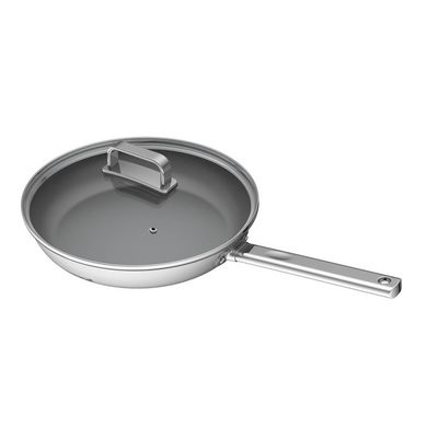 G21 Pánev Gourmet Magic 28 cm s poklicí, nerez