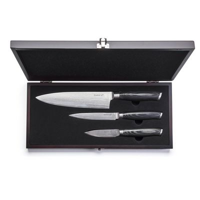 G21 Sada nožů Gourmet Damascus small box 3ks