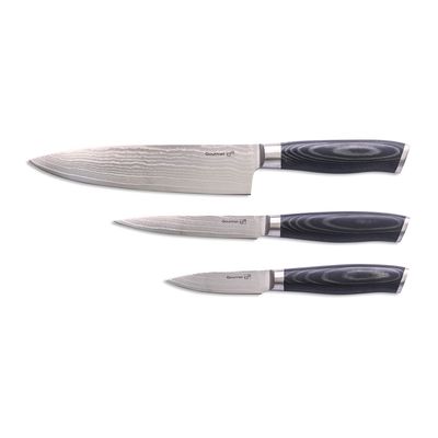 G21 Sada nožů Gourmet Damascus small box 3ks