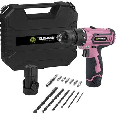 Fieldmann FDV 10253-A AKU vrtačka 12V, růžová