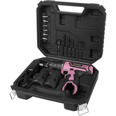 Fieldmann FDV 10253-A AKU vrtačka 12V, růžová
