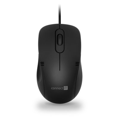 Connect IT Combo drátová černá klávesnice + myš, CZ + SK layout