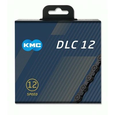 Řetěz KMC DLC 12 černý v krabičce - 126 článků