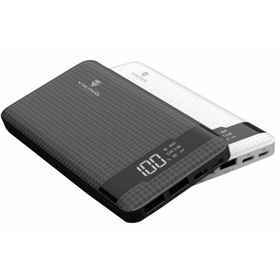 Viking power banka PN-961, QC3.0, 10000 mAh, černá