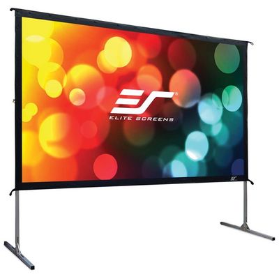 ELITE SCREENS plátno mobilní outdoor stativ 120 (304,8 cm)/ 16:9/ 149,4 x 265,7 cm/ hliníkový/ přední a zadní projekce