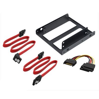 AKASA adaptér pro 2,5 HDD/SSD do 3,5 vč. kabelů / AK-HDA-11 /