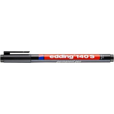 EDDING Permanentní popisovač 140 S, černá, OHP, 0,3mm