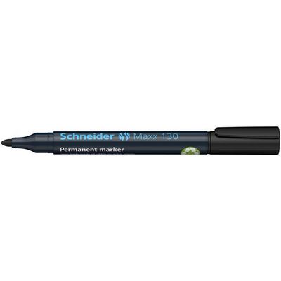 SCHNEIDER Permanentní popisovač Maxx 130, černá, 1-3mm, kuželový hrot