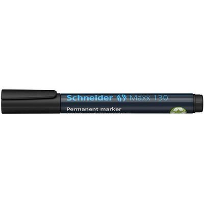 SCHNEIDER Permanentní popisovač Maxx 130, černá, 1-3mm, kuželový hrot