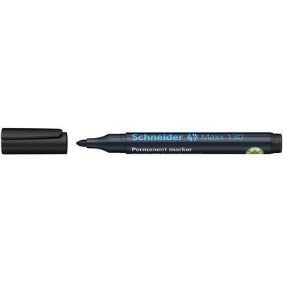 SCHNEIDER Permanentní popisovač Maxx 130, černá, 1-3mm, kuželový hrot