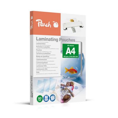 Peach Laminovací fólie A4, 80mic, 100ks