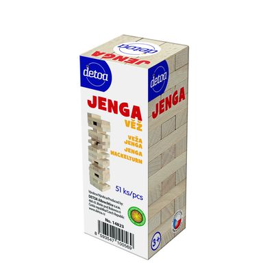 Detoa Jenga věž přírodní