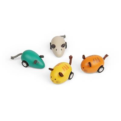 Bigjigs Toys Dřevěné natahovací zvířátko 1 ks