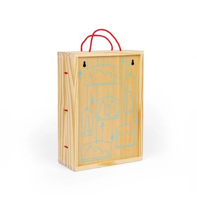 Bigjigs Toys Dřevěná cestovatelská hrací sada