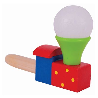 Bigjigs Toys Foukání lokomotiva s balónkem 1 ks