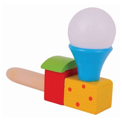 Bigjigs Toys Foukání lokomotiva s balónkem 1 ks
