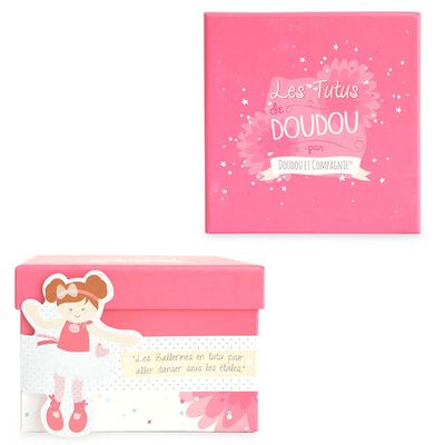 Doudou Jolijou Panenka mini baletka Les Tutus 23 cm