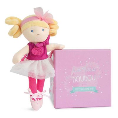 Doudou Jolijou Panenka mini baletka Les Tutus 23 cm