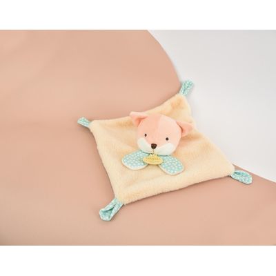 Doudou Plyšový muchláček oranžový Liška 19 cm