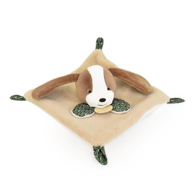 Doudou Plyšový muchláček béžovohnědý Pes 19 cm