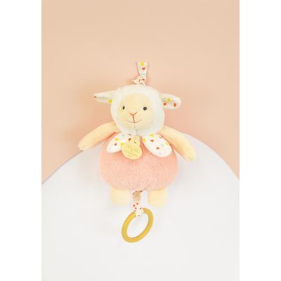 Doudou Plyšová ovečka hrající melodii 20 cm