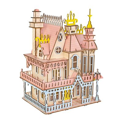 Woodcraft Dřevěné 3D puzzle Velkolepá vila