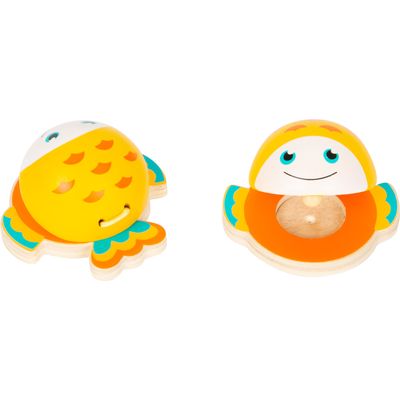 small foot Kastaněty mořští živočichové oranžová rybička 1 ks