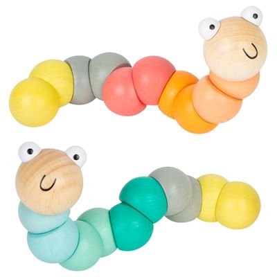 small foot Motorická hračka housenka 1 ks