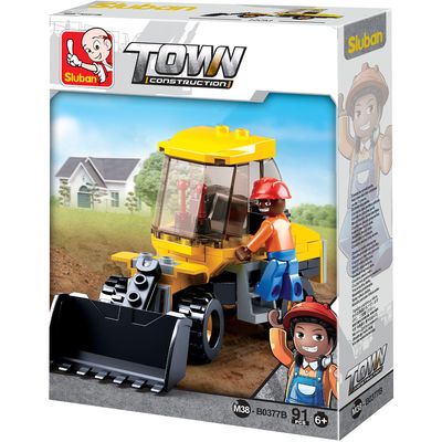 Sluban Town Stavitelé  M38-B0377B Malý Bagr / nakládač