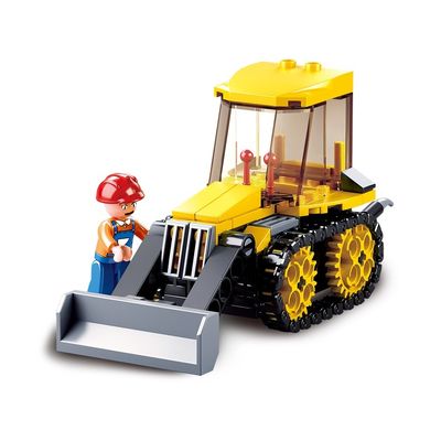 Sluban Town Stavitelé  M38-B0377D Malý Buldozer