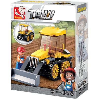Sluban Town Stavitelé  M38-B0377D Malý Buldozer