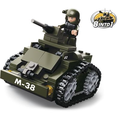 Sluban Army 8into1 M38-B0587C Obrněný vůz