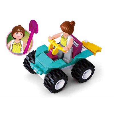 Sluban Girls Dream Holidays M38-B0599 Plážová čtyřkolka