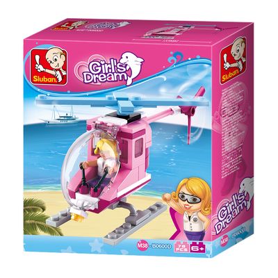 Sluban Girls Dream Holidays M38-B0600D Plážový vrtulník